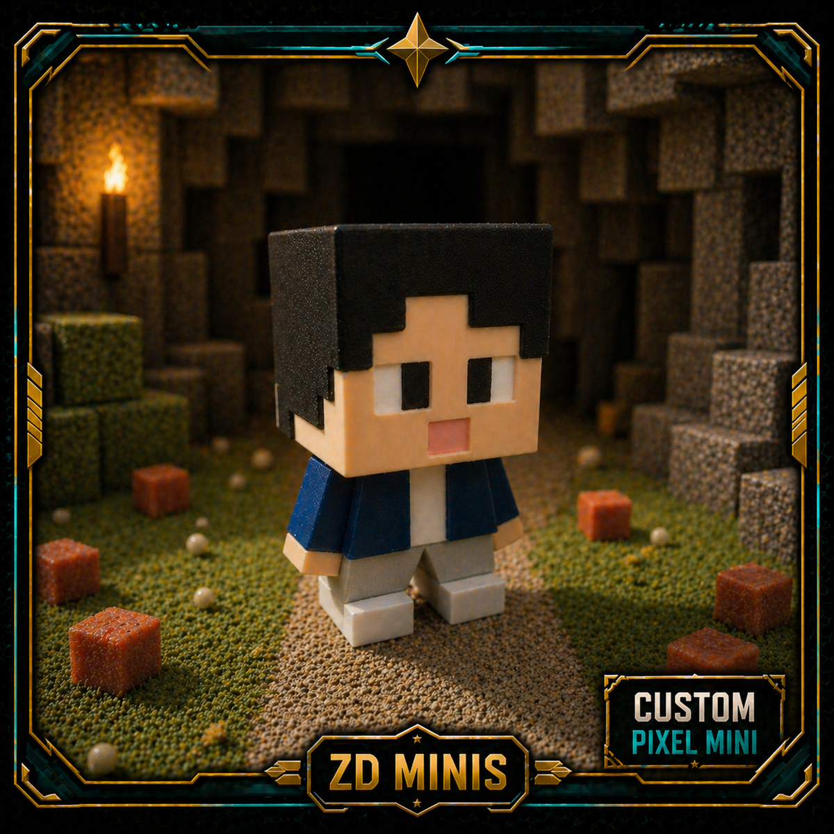 ZDminis Custom Pixel Miniature
