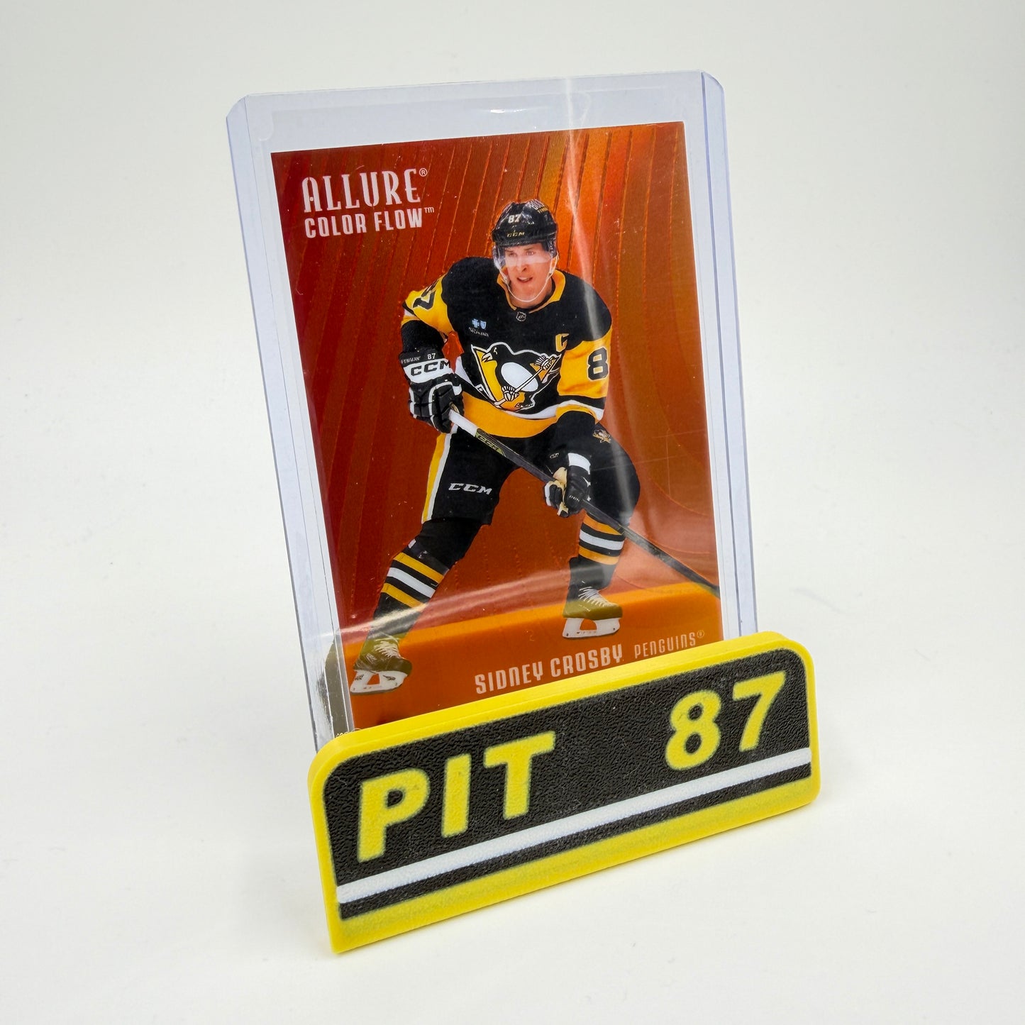 Hockey Card Stand - Pittsburgh #87