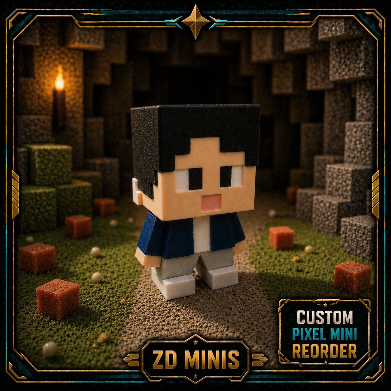 Custom Pixels Miniature RE-ORDER