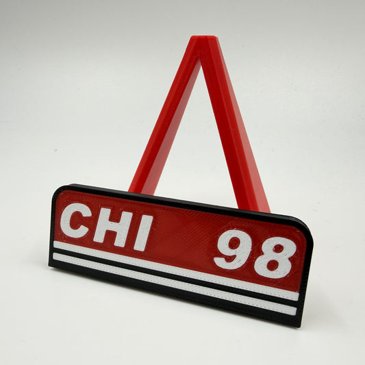 Hockey Card Stand - Chicago #98