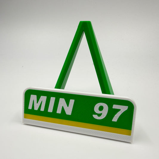 Hockey Card Stand - Minnesota Retro #97