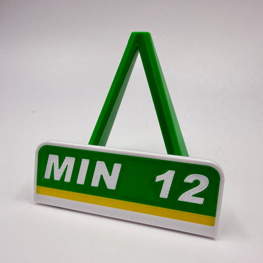 Hockey Card Stand - Minnesota Retro #12