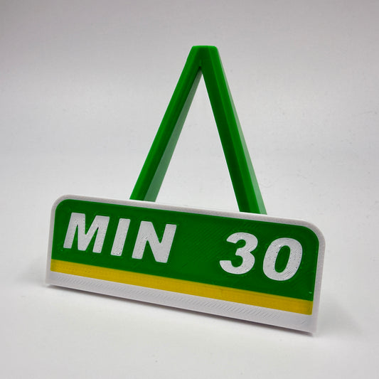 Hockey Card Stand - Minnesota Retro #30