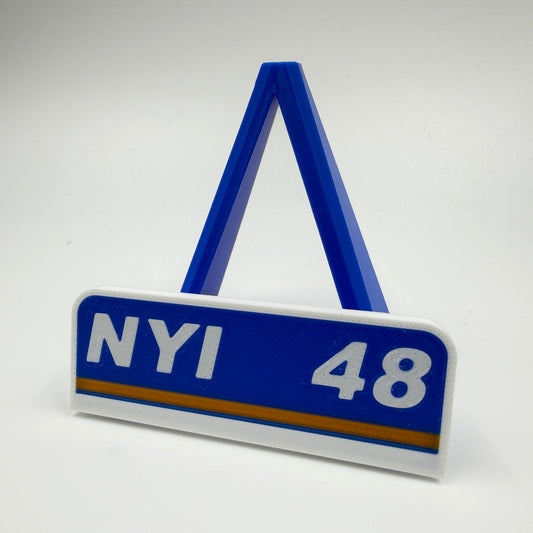 Hockey Card Stand - New York #48